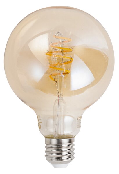 Inteligentná stmievateľná LED žiarovka E27 G95 4,9W 320 lm 2500K Zigbee