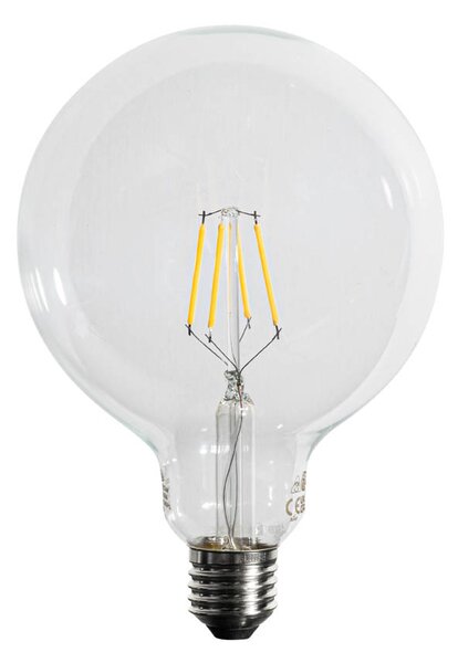 Sada 5 stmievateľných LED žiaroviek E27 G125 5W 450 lm 3000K