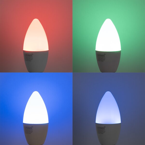 Stmievateľná LED žiarovka E14 C37 Opal 4,9 W 470 lm 2700-6500 K
