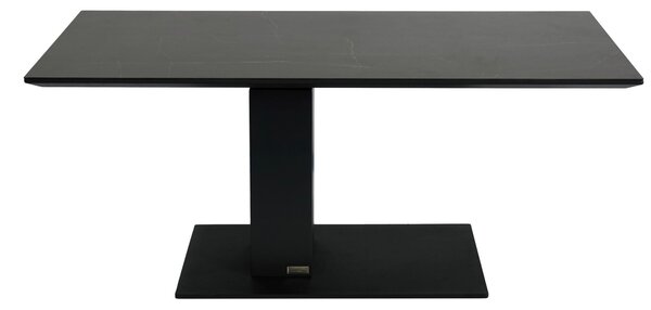 KONFERENČNÝ STOLÍK, antracitová, čierna, kov, keramika, kompozitné drevo, 110/59/47-66 cm Dieter Knoll - Stolíky do obývačky