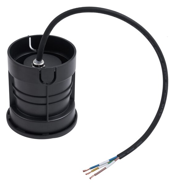 Moderné zemné bodové svietidlo čierne GU10 50 mm 4-svetelný efekt IP65 - Cellar