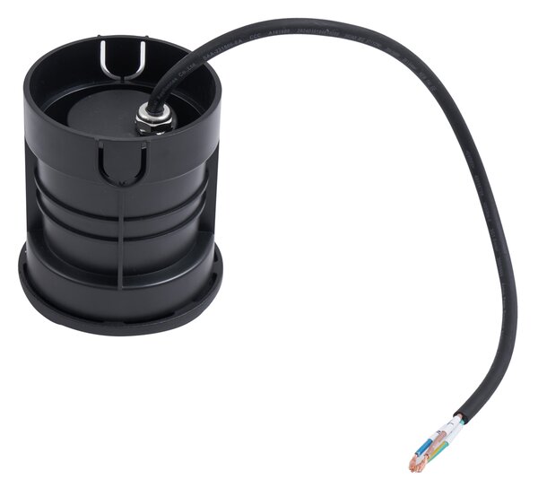 Moderné zemné bodové svietidlo čierne GU10 50 mm 2-svetelný efekt IP65 - Cellar