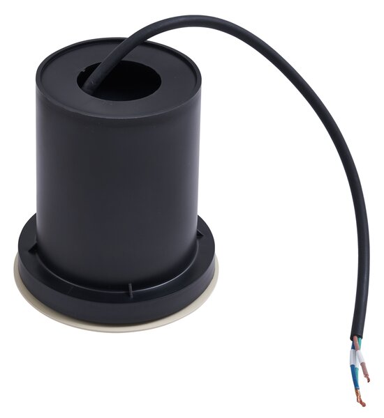 Moderné zemné bodové svietidlo béžové GU10 50 mm nastaviteľné IP65 - Delux