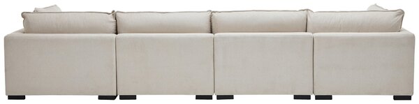 ROHOVÁ SEDAČKA, textil, krémová Livetastic - Sedačky, Online Only
