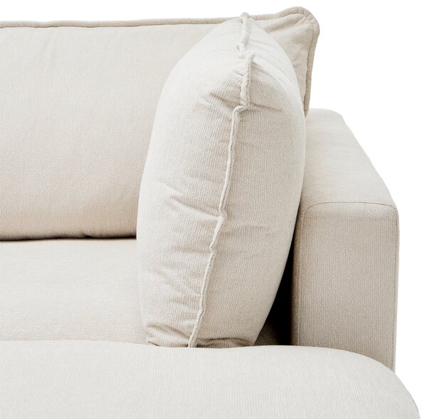 ROHOVÁ SEDAČKA, textil, krémová Livetastic - Sedačky, Online Only