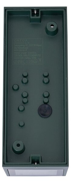Moderné nástenné svietidlo tmavozelené 2-svetlá GU10 70mm IP54 - Baleno
