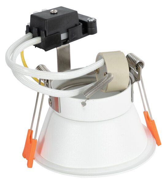 Inteligentné zapustené bodové svietidlo biele IP44 vr. Wifi GU10 50mm - Dept