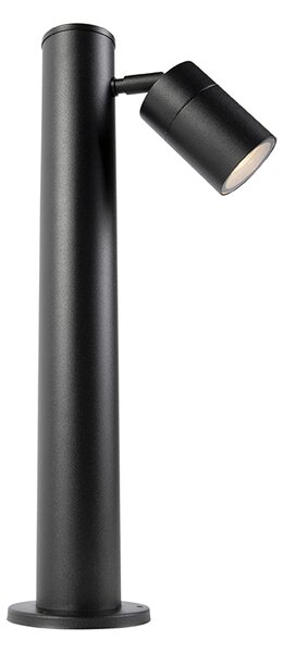 Vonkajšia lampa čierna 45 cm nastaviteľná IP44 - Solo