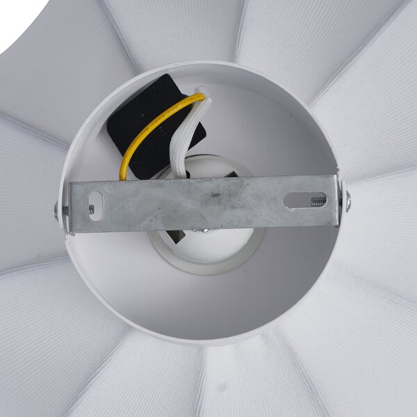 Stropná Lampa Japandi Biela 27cm - Plu Asyesha