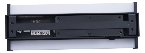 Moderné nástenné svietidlo čierne 30 cm vrátane LED CCT IP54 - Vanya