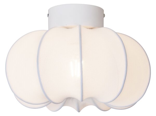 Stropná Lampa Japandi Biela 27cm - Plu Asyesha
