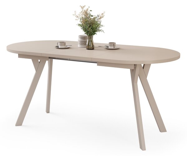ALMO Kašmír / kašmírové nohy - OVÁLNY ROZKLADACÍ STÔL 120-220 cm PRE 10-12 OSÔB