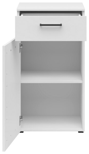 KOMODA, biela, 45/83/40 cm Carryhome - Komody