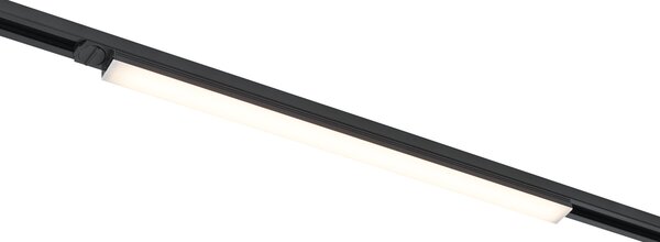 Moderné čierne stropné svietidlo pre 1-fázový koľajnicový systém 15W 1180 lm 2700-3800K - Iconic Tsiri