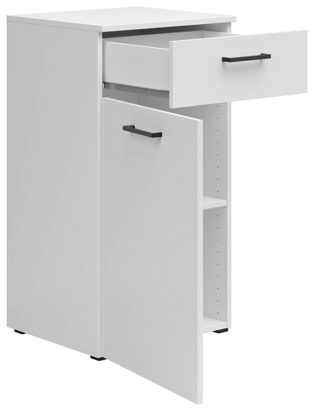 KOMODA, biela, 45/83/40 cm Carryhome - Komody