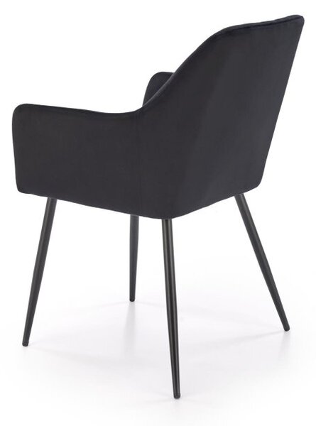 Halmar Jedálenské kreslo K558 čierne