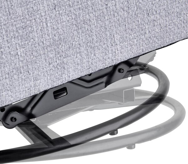 TV KRESLO, textil, biela Livetastic - Kreslá, Online Only