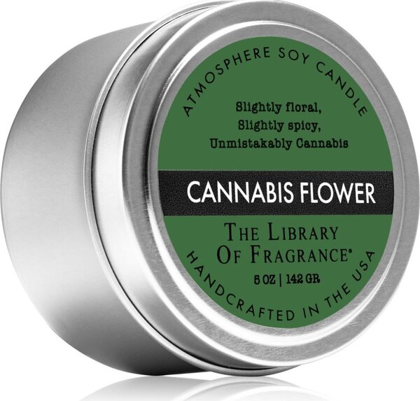 The Library of Fragrance Cannabis Flower vonná sviečka 170 g