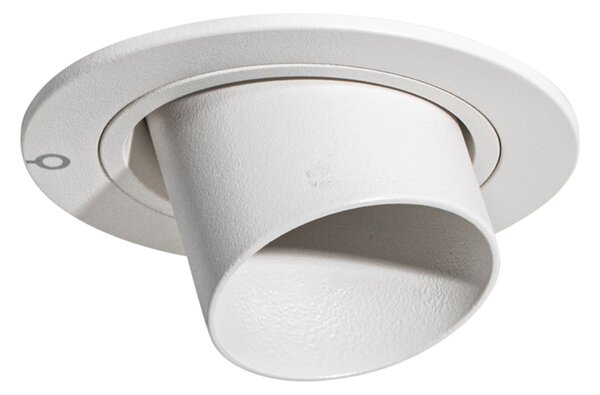 Moderné zabudované bodové svetlo biele GU10 35 mm okrúhle výkyvné - Installa