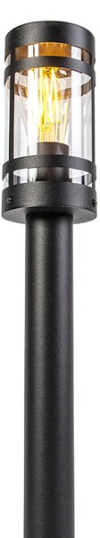 Moderná vonkajšia lampa čierna 80 cm IP44 - Gleam