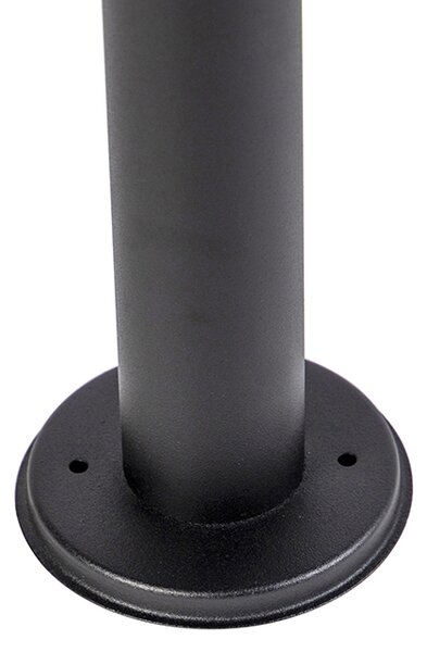 Moderná vonkajšia lampa čierna 80 cm IP44 - Gleam