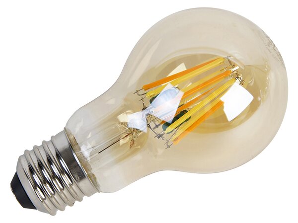 Sada 5 stmievateľných LED žiaroviek E27 Kelvin A60 Goldline 8W 806lm 2000-2700K