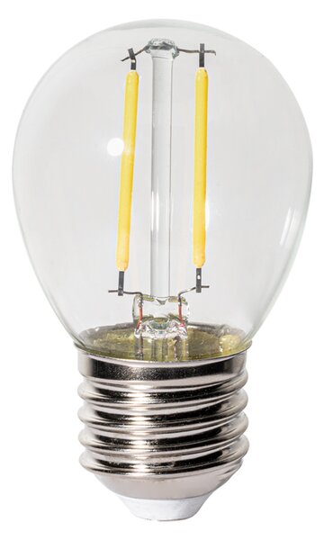 Sada 5 LED žiaroviek E27 P45 so súmrakovým senzorom 3W 250 lm 3000K