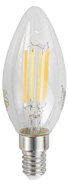 Sada 5 inteligentných LED žiaroviek E14 C35 číra 4,2 W 470 lm 2700 – 6500 K