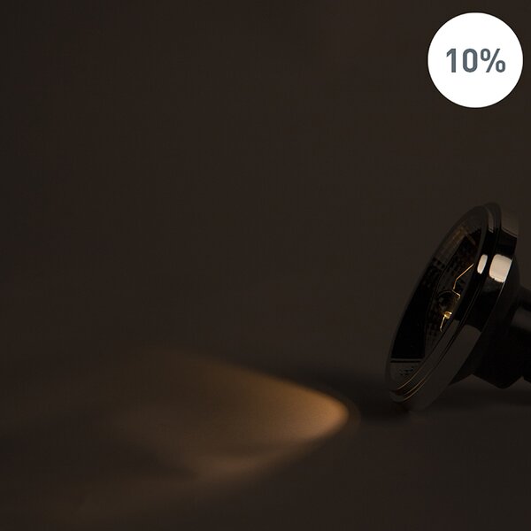 Sada 5 LED žiaroviek AR111 GU10 11W 2000K-3000K Stmievateľné do teplej