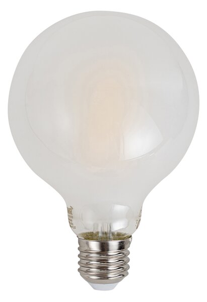 Sada 5 ks Inteligentné stmievateľné LED žiarovky E27 G95 matné 7W 806lm 2700-6500K