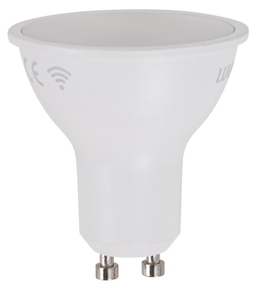 Sada 5 inteligentných stmievateľných LED žiaroviek GU10 50mm Opálová 7W 630 lm 4000K