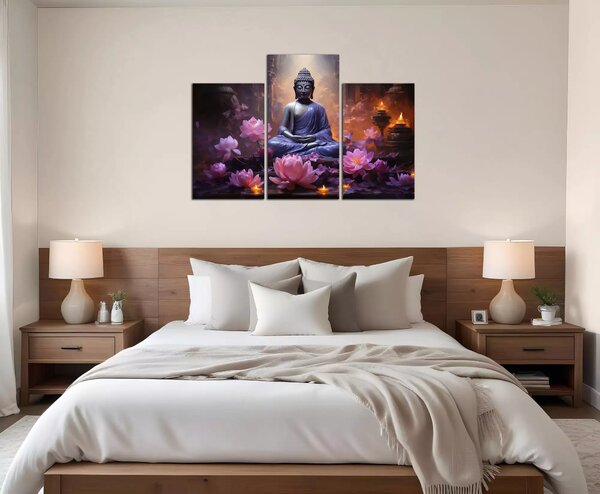 Obraz na plátne Budha a svätyňa