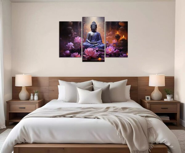 Obraz na plátne Budha a svätyňa
