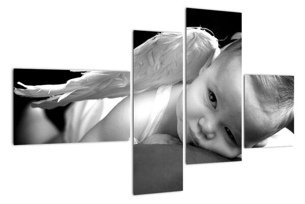 Dieťa - anjel - obrazy na stenu (Obraz 110x70cm)
