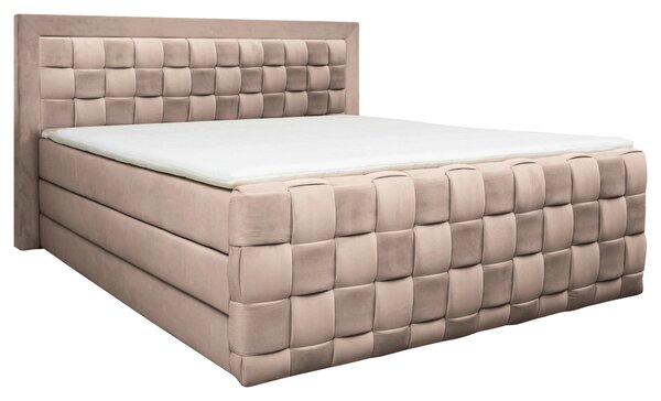 BOXSPRINGOVÁ POSTEĽ, 180/200 cm, béžová Livetastic - Online Only spálne, Online Only