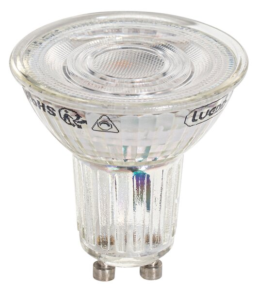 Sada 5 stmievateľných LED žiaroviek GU10 50 mm v Kelvinoch číra 4,9 W 400 lm 2200 – 3000 K