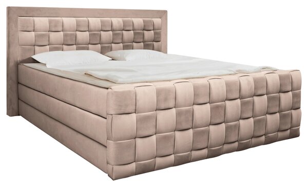 BOXSPRINGOVÁ POSTEĽ, 180/200 cm, béžová Livetastic - Online Only spálne, Online Only