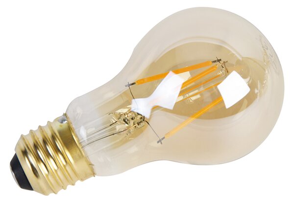 Sada 5 stmievateľných LED žiaroviek E27 s 3-stupňovým stmievaním A60 Goldline 5W 530lm 2200K