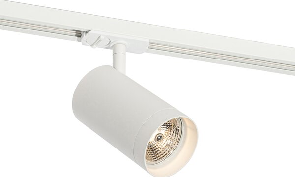 Moderný koľajnicový systém s 5 bielymi reflektormi 1-fázový GU10 70mm - Iconic Jeana Luxe