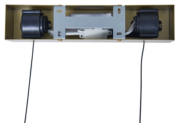Moderné závesné svietidlo mosadzné vrátane LED 3-stupňové stmievateľné Easylift - Straight