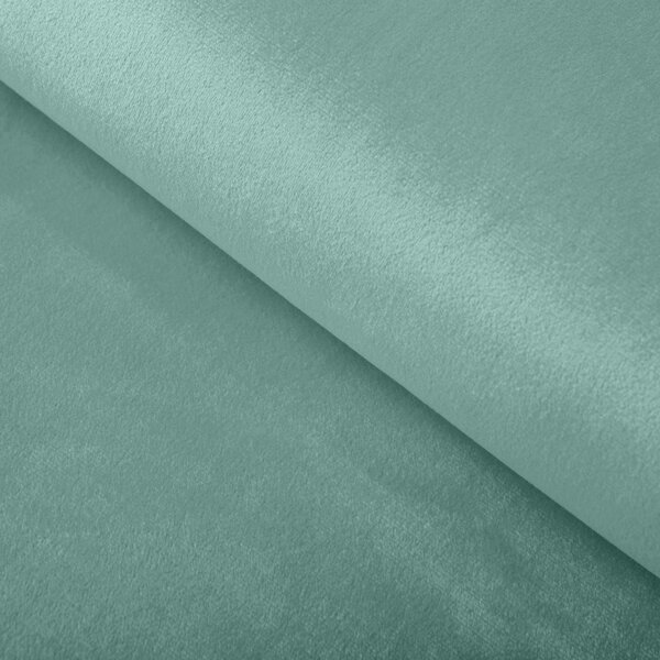 Zamatová látka Velvet Prémium SVP-048 Pastelová ľadovo zelená - šírka 145 cm