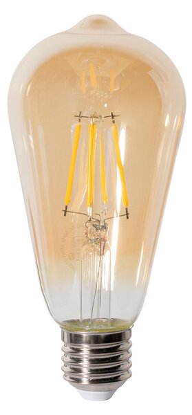 Sada 5 stmievateľných LED žiaroviek E27 ST64 zlatá 5W 450 lm 2700K