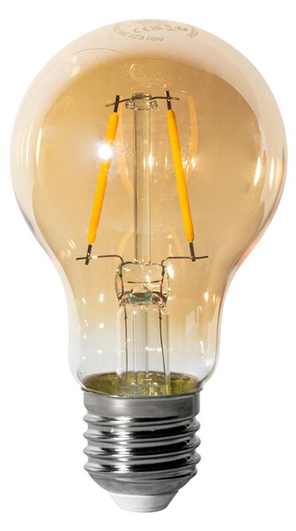 Sada 5 stmievateľných LED žiaroviek E27 A60 zlatá 3W 310 lm 2200K