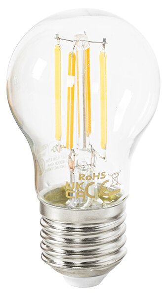 Sada 5 inteligentných LED žiaroviek E27 P45 4,5 W 470 lm 1800-4000K