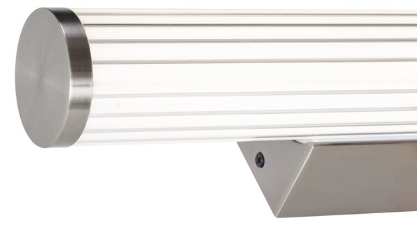 Retro nástenné svietidlo Gunmetal 40,4 cm vrátane LED IP44 - Coco