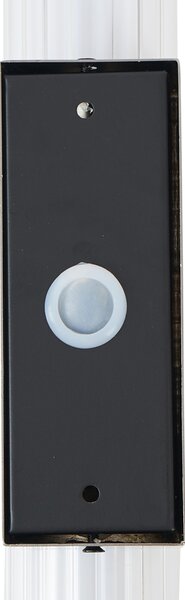 Retro nástenné svietidlo Gunmetal 40,4 cm vrátane LED IP44 - Coco