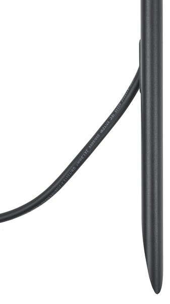 Bodové svietidlo so zemným hrotom čierne 40 cm vrátane LED nastaviteľné IP65 vrátane kábla a zástrčky - Carl