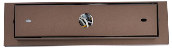 Moderné nástenné svietidlo tmavý bronz nastaviteľné s USB-C vrátane LED - Modric