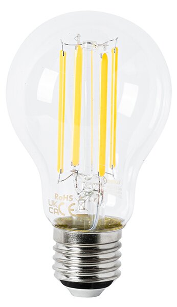 Sada 5 LED žiaroviek E27 A60 číre 2,2 W 470 lm 2700 K