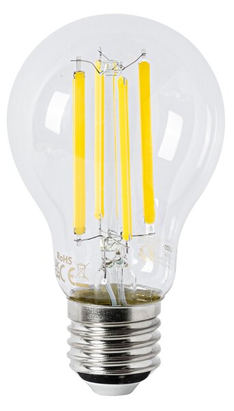 Sada 5 LED žiaroviek E27 A60 číre 3,8 W 806 lm 2700 K
